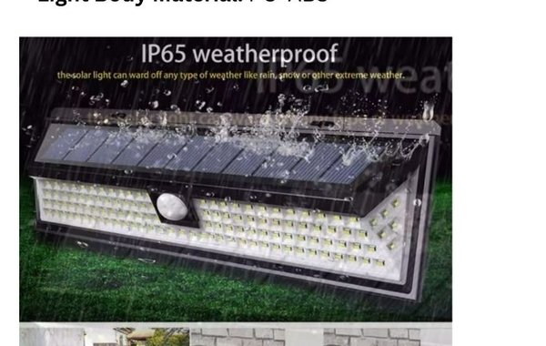 Solar Motion Sensor Floodlight